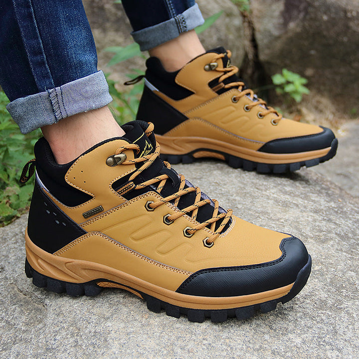 Elevate Your Outdoor Adventures with Men's High Top Outdoor Hiking Shoes
