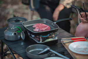 COOKING EQUIPMENT FOR OUTDOOR USE