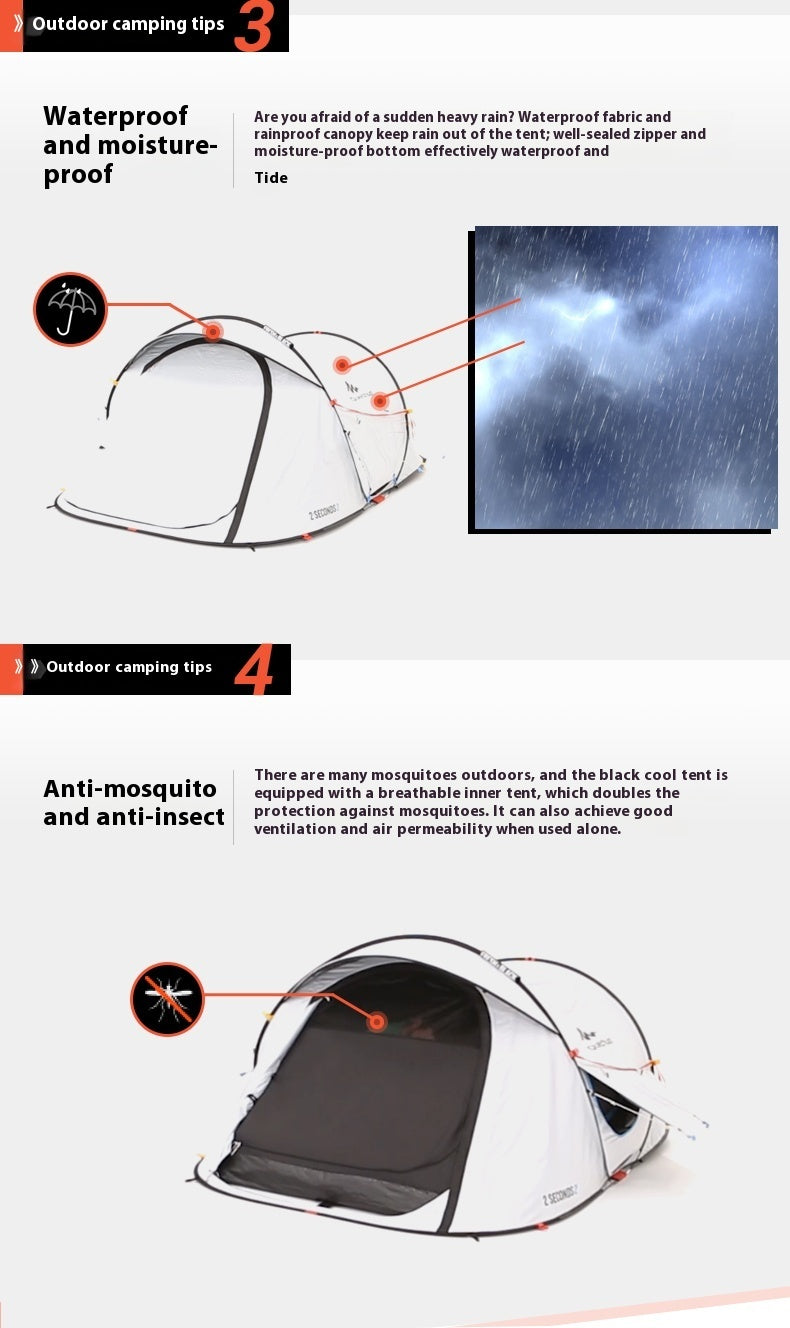 Fully Automatic Outdoor Camping Tent Equipment