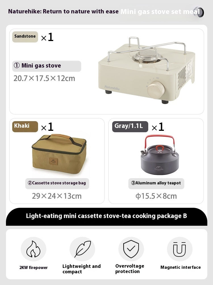 Mini Portable Gas Stove Outdoor Camping Stove