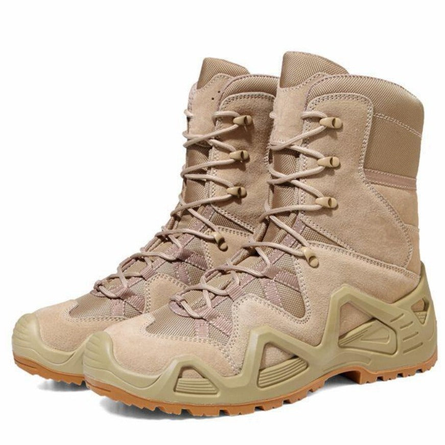 Mid Top High Top Military Combat Hiking Training Boots