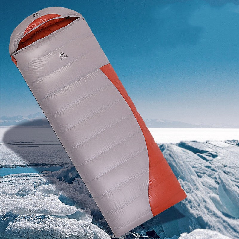 Outdoor Down Envelope Sleeping Bag Camping