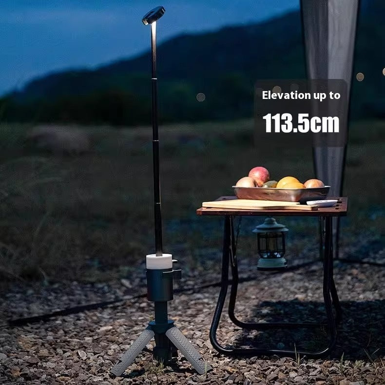 Portable Aluminum Camping Lantern With Retractable Bracket
