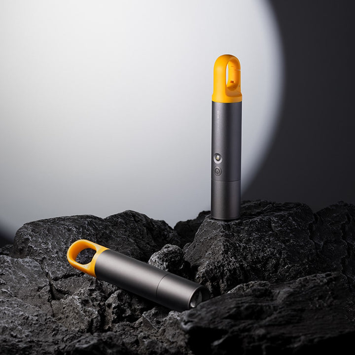 High Lumen Zoom Flashlight Long Battery Outdoor Camping