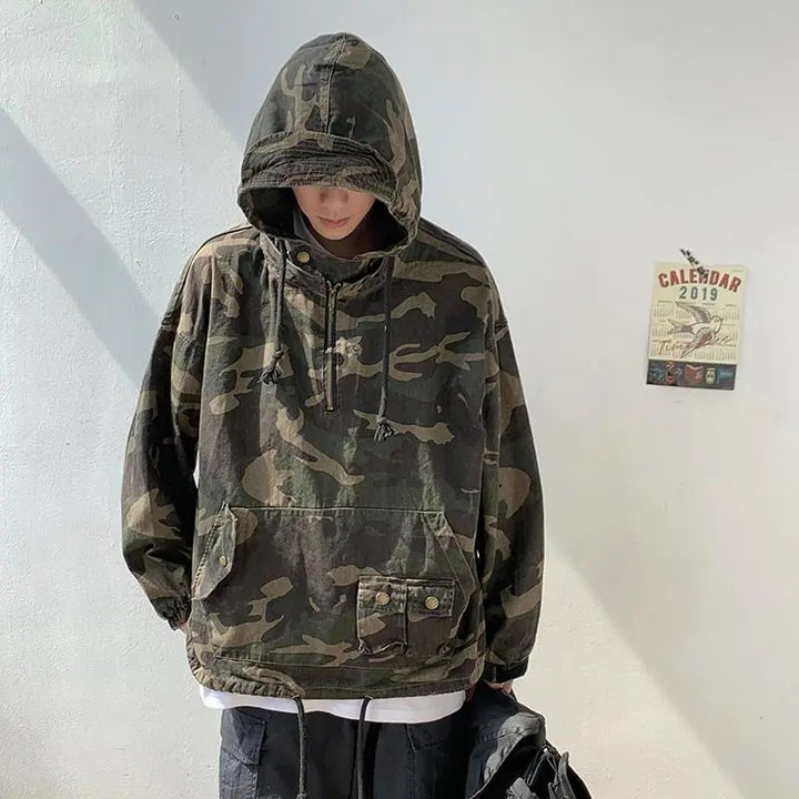 Men's Camouflage Tactical Work Jacke