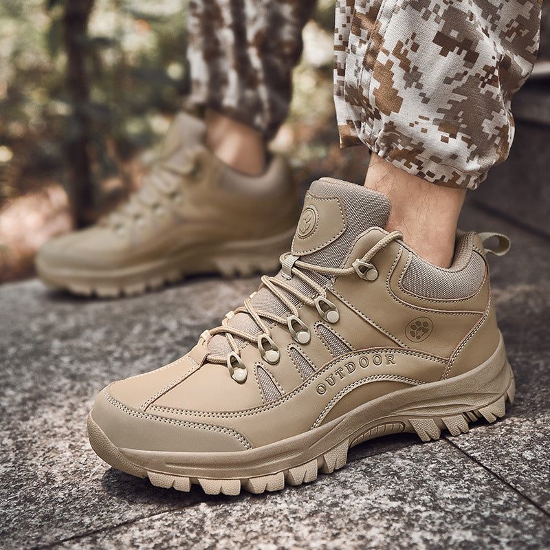 Non-Slip Wear-Resistant Military Hiking Boots Outdoor Shoes