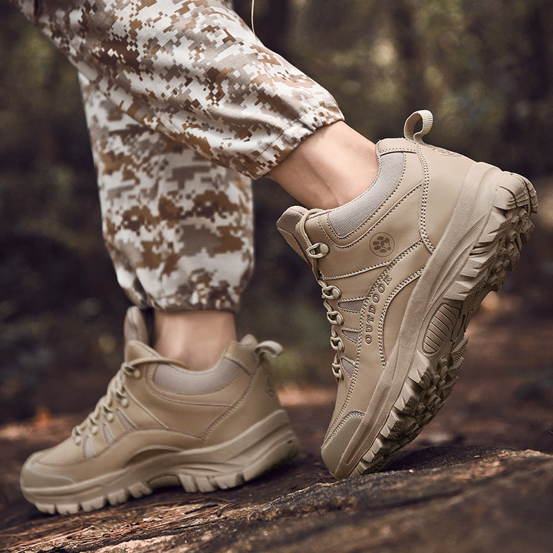 Non-Slip Wear-Resistant Military Hiking Boots Outdoor Shoes