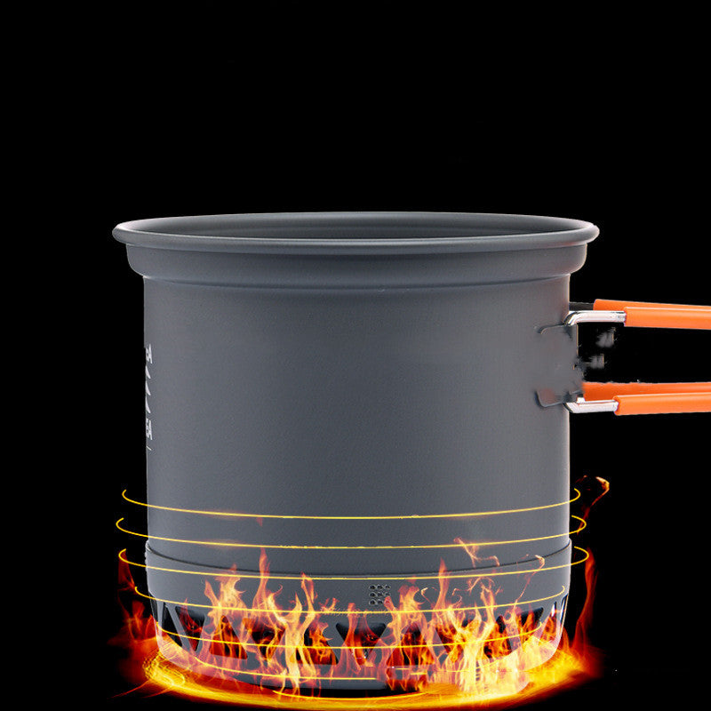 Widesea Camping Cookware Outdoor Cooking Set Travel Pot Utensils