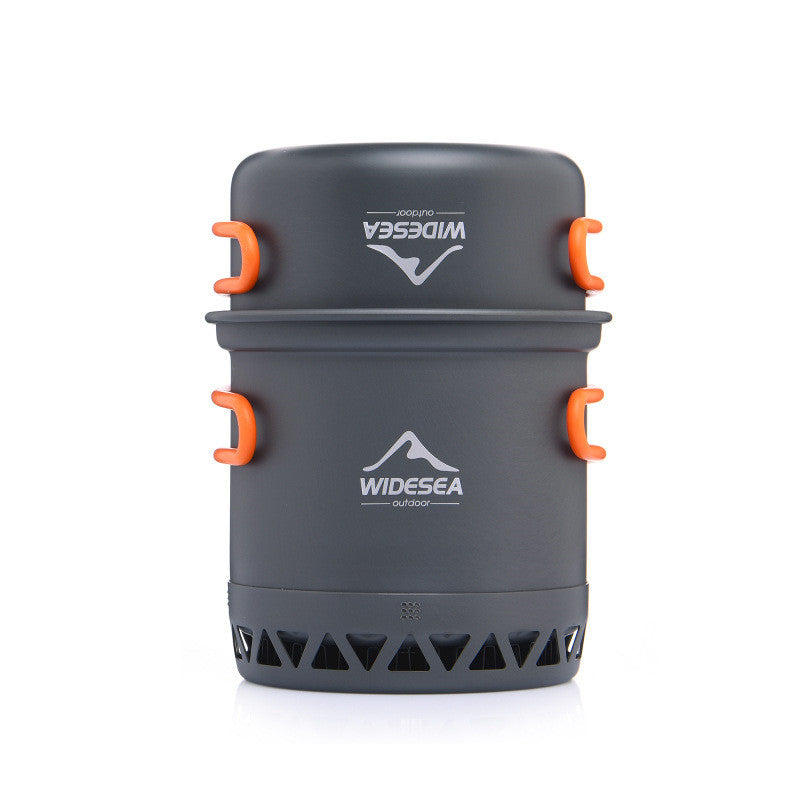 Widesea Camping Cookware Outdoor Cooking Set Travel Pot Utensils
