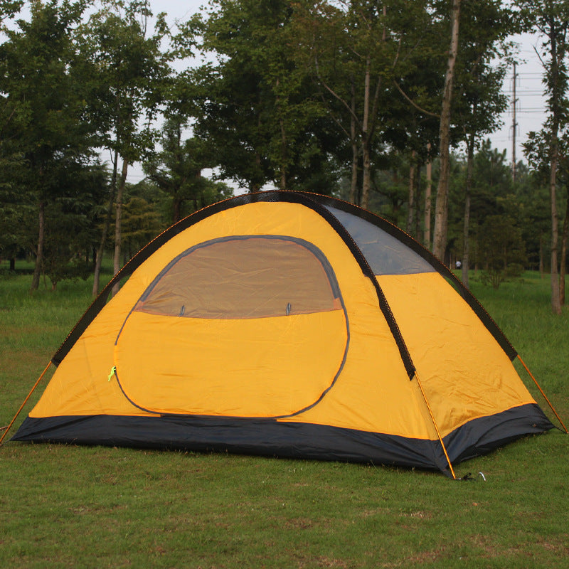 Double-Layer Outdoor Camping Tent With Aluminum Poles