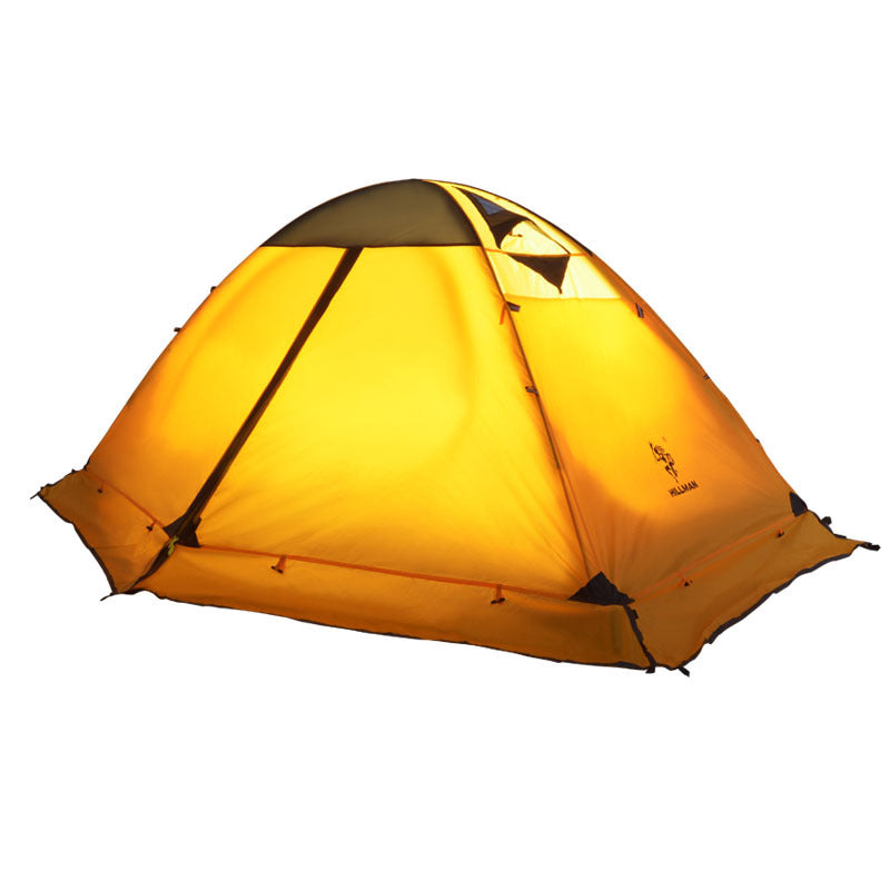Double-Layer Outdoor Camping Tent With Aluminum Poles