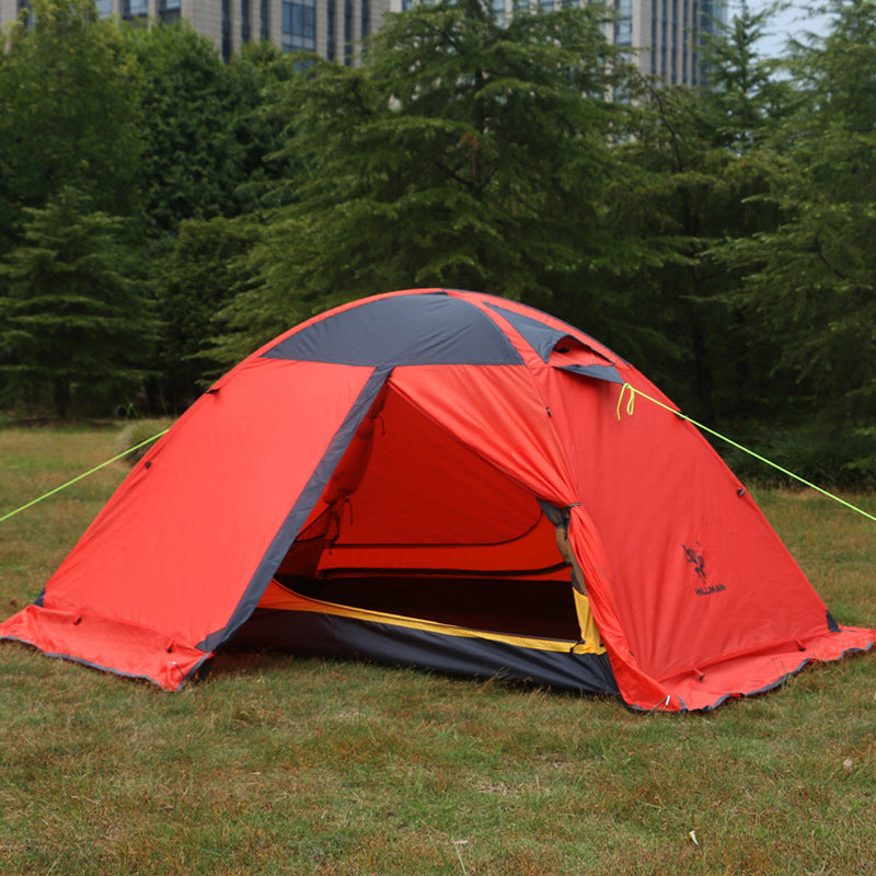 Double-Layer Outdoor Camping Tent With Aluminum Poles