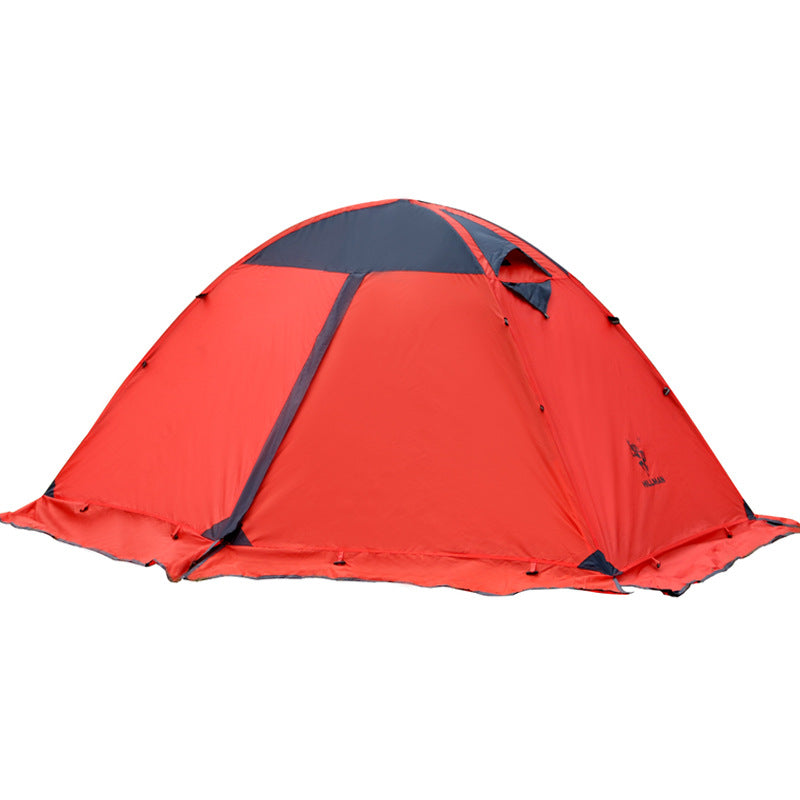 Double-Layer Outdoor Camping Tent With Aluminum Poles