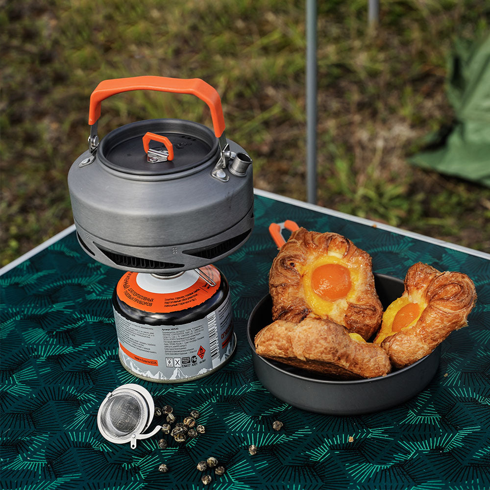 Portable Outdoor Camping Cookware Picnic Heat Set