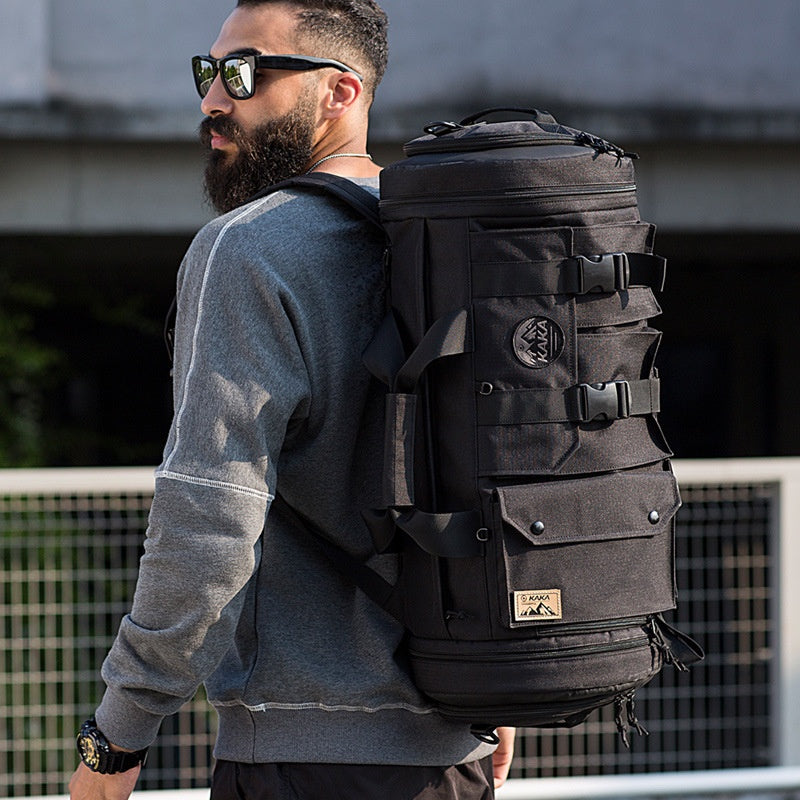 Men’s Large Capacity Outdoor Travel Hiking Backpack