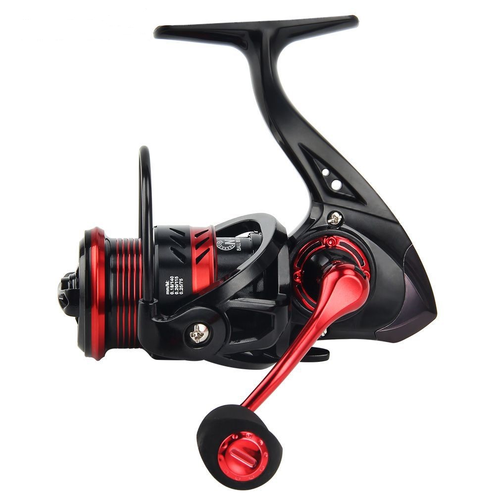 All Metal Double Crank Spinning Fishing Reel Lure Wheel