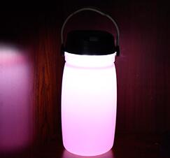 Portable Solar Silicone Lantern USB Rechargeable Waterproof Camping Light