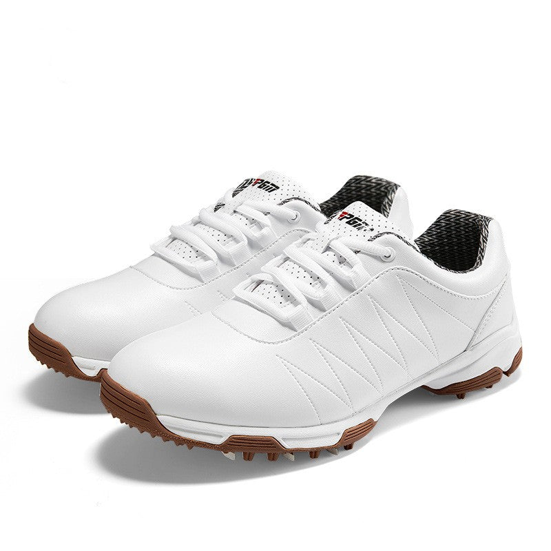 Women's Waterproof Golf Sneakers Anti-Slip Spiked Shoes