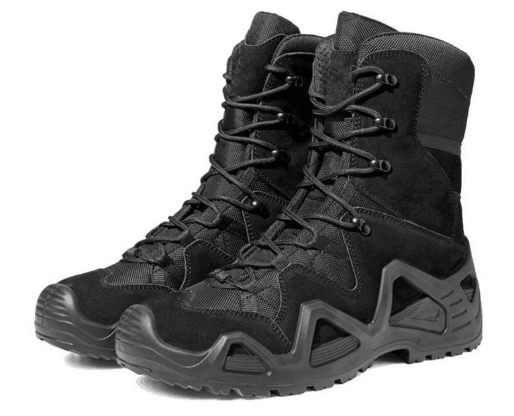 Mid Top High Top Military Combat Hiking Training Boots