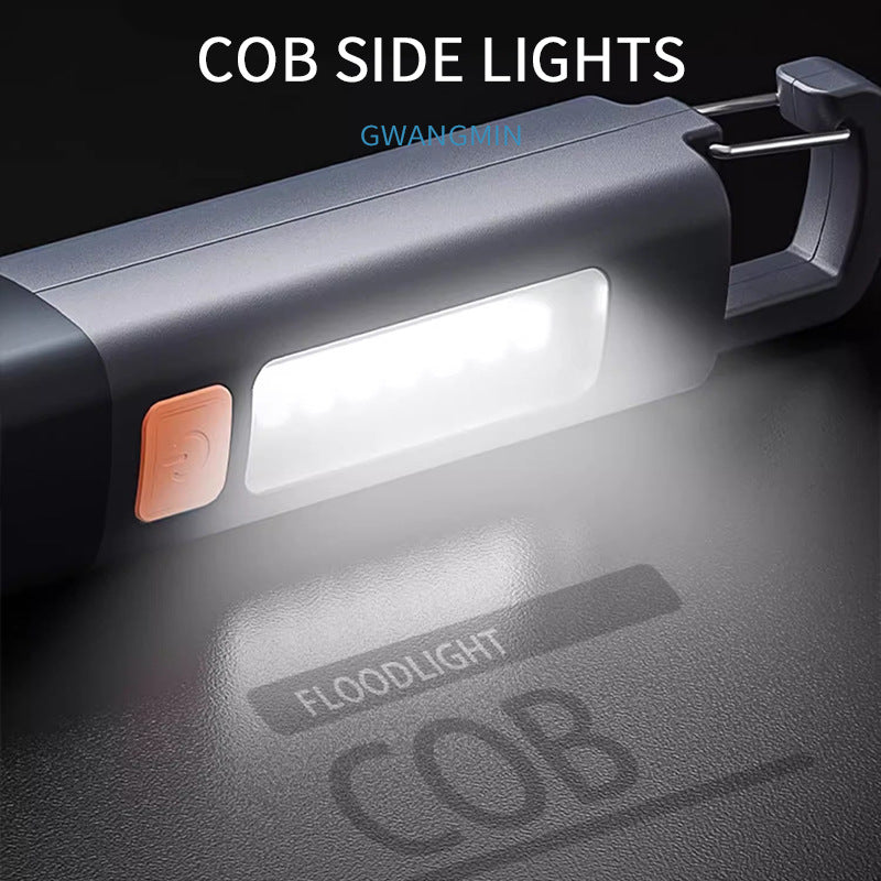 Rechargeable Portable Multi-Function Camping Lantern Flashlight