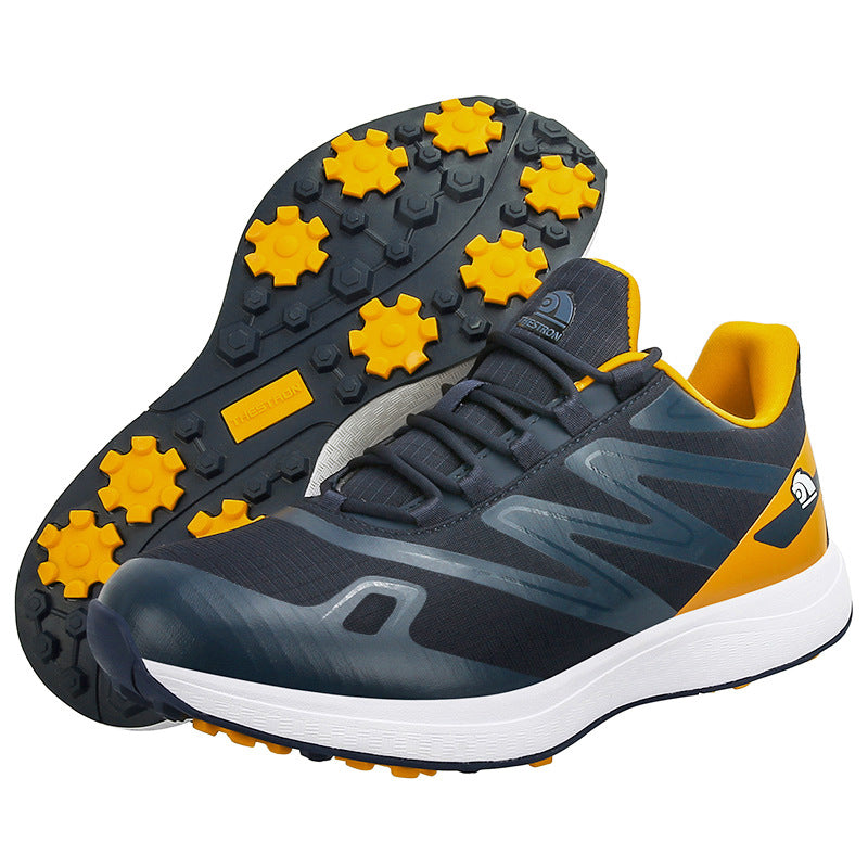 Men’s Breathable Mesh Golf Sneakers Comfortable Fit