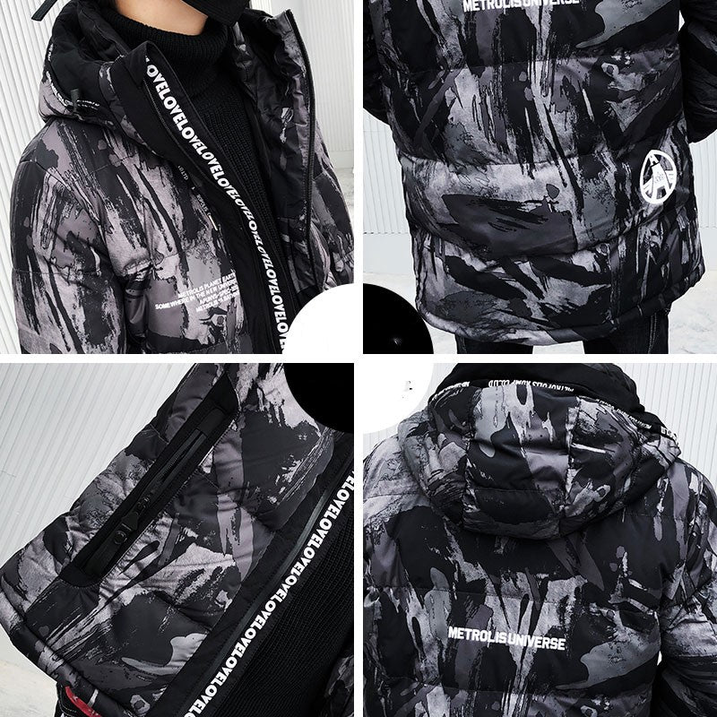 Camouflage Cotton Pet Jacket Outdoor Wear