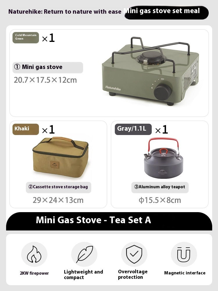 Mini Portable Gas Stove Outdoor Camping Stove