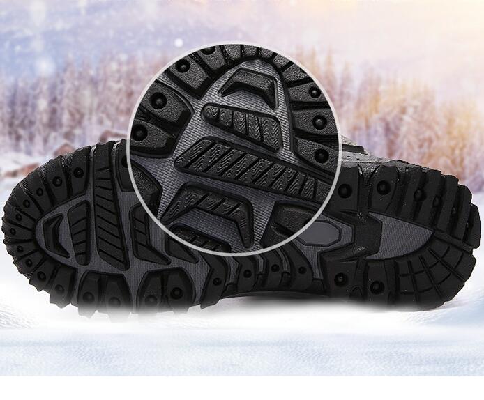 Women’s Winter Snow Ski Hiking Boots Warm Velvet Cotton
