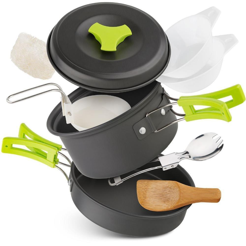 1-2 Person Outdoor Camping Cookware Set