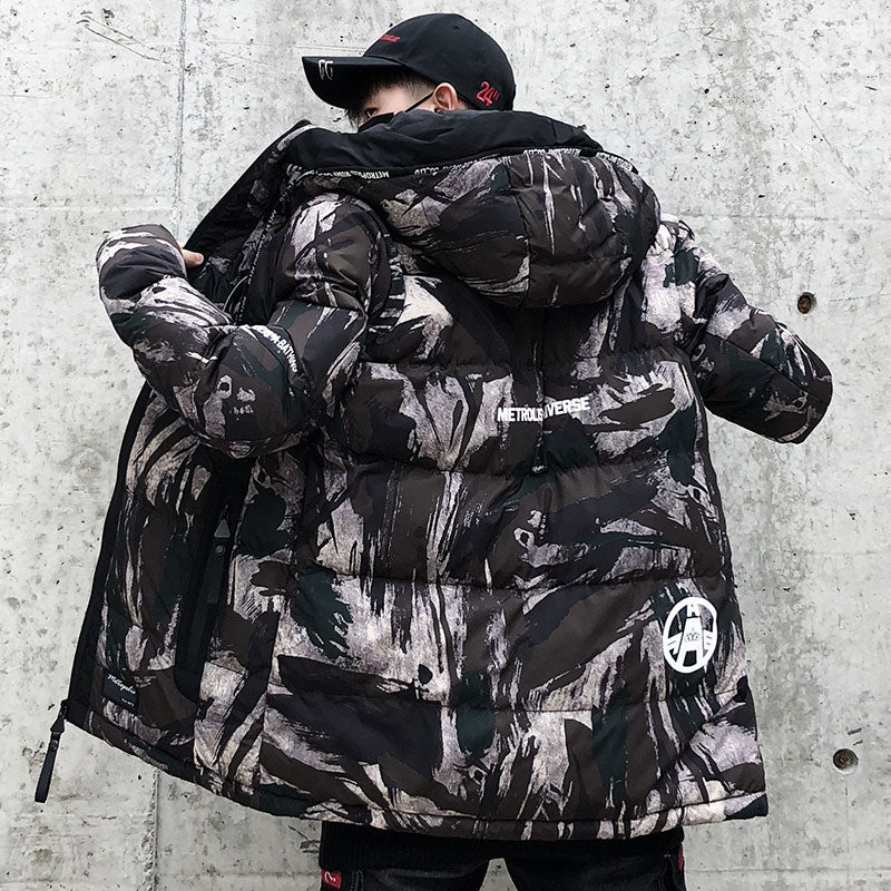 Camouflage Cotton Pet Jacket Outdoor Wear