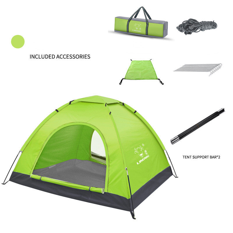Single Layer Beach Camping Tent