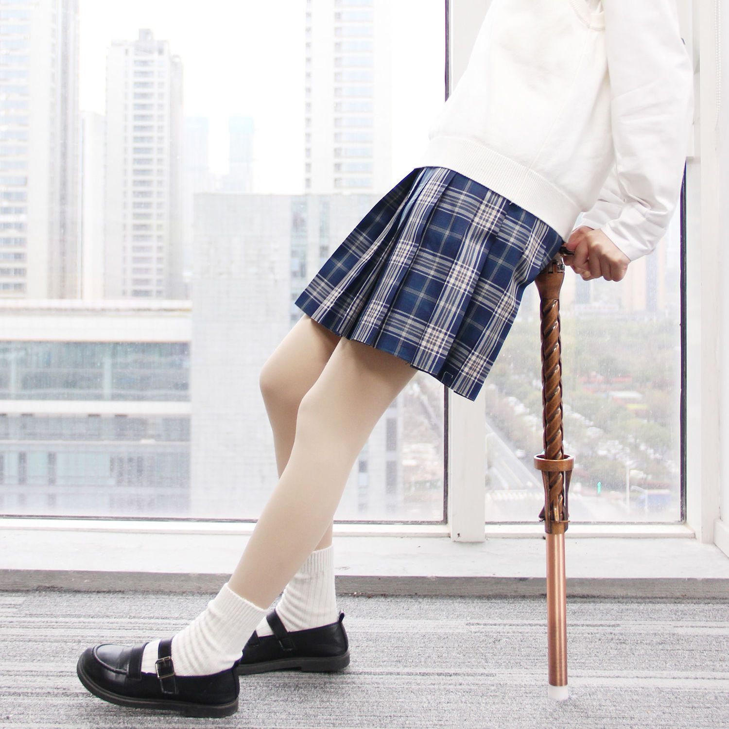 Foldable Portable Trekking Pole Stool
