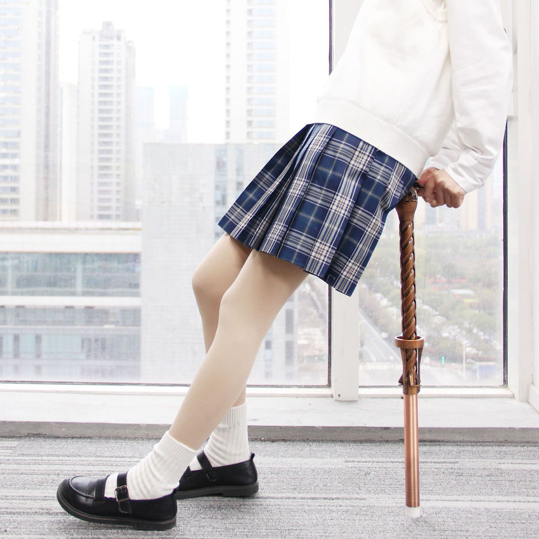 Foldable Portable Trekking Pole Stool