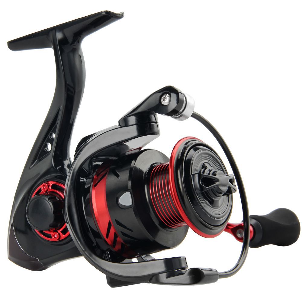 All Metal Double Crank Spinning Fishing Reel Lure Wheel