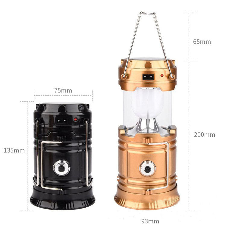 Solar Telescopic Multifunction Camping Tent Lantern