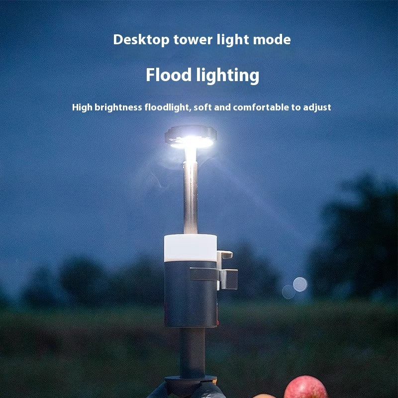 Portable Aluminum Camping Lantern With Retractable Bracket