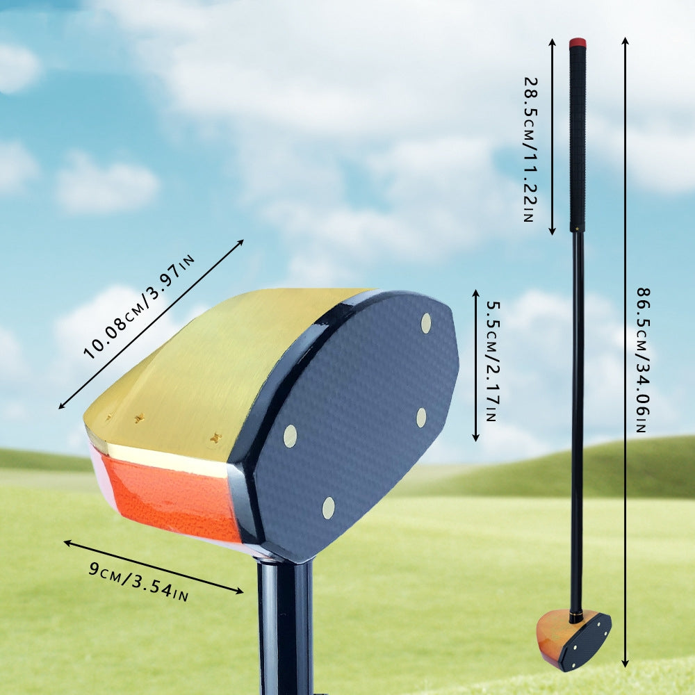 Green Maple Head Golf Training Clubs