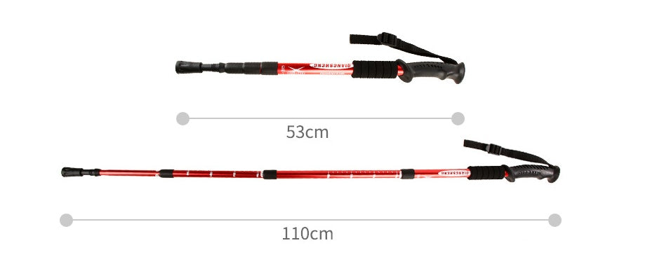 Aluminum Alloy Outdoor Trekking Poles