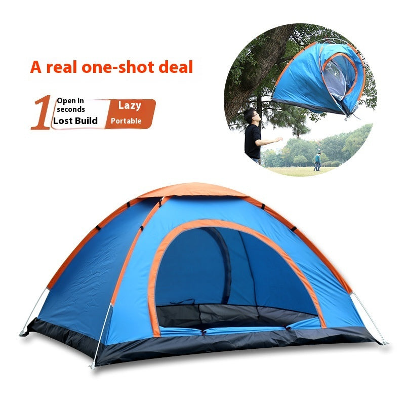 Automatic Double Door Multi-Person Camping Tent