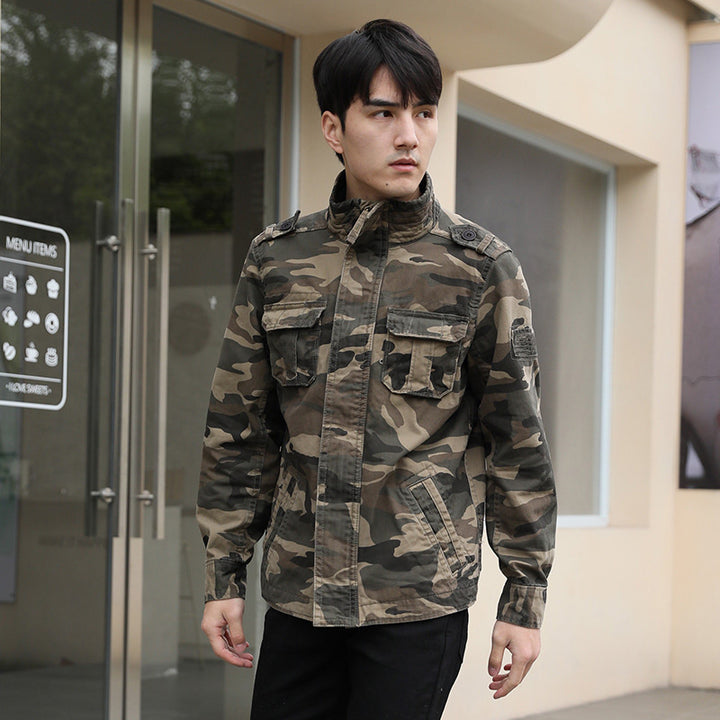 Autumn Camouflage Work Jacket Men's Outdoor Wear