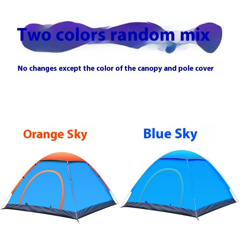 Automatic Double Door Multi-Person Camping Tent
