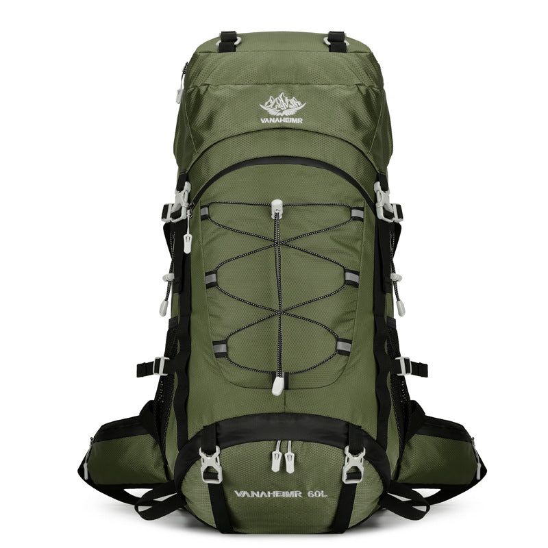 60L Large Capacity Hiking Travel Backpack
