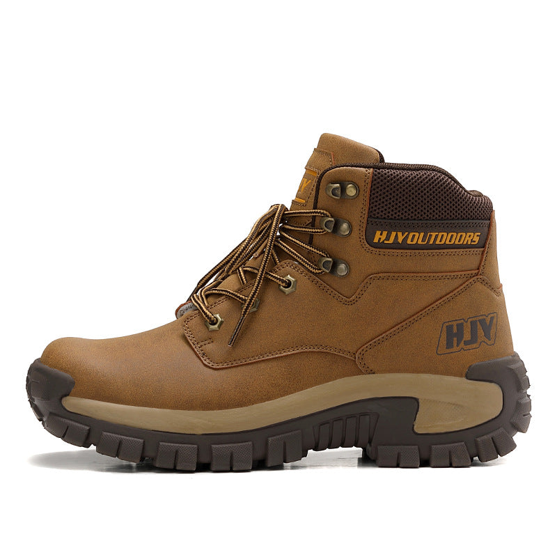 High Top Outdoor Large Size Hiking Training Shoes