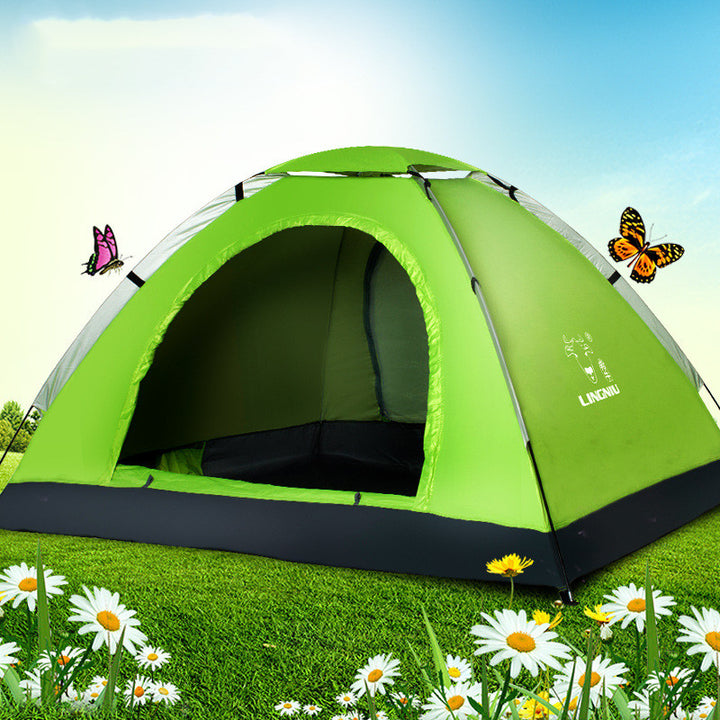 Single Layer Beach Camping Tent