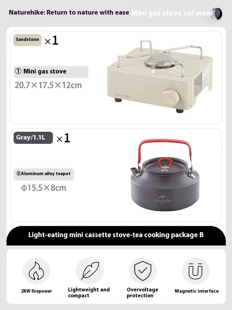 Mini Portable Gas Stove Outdoor Camping Stove