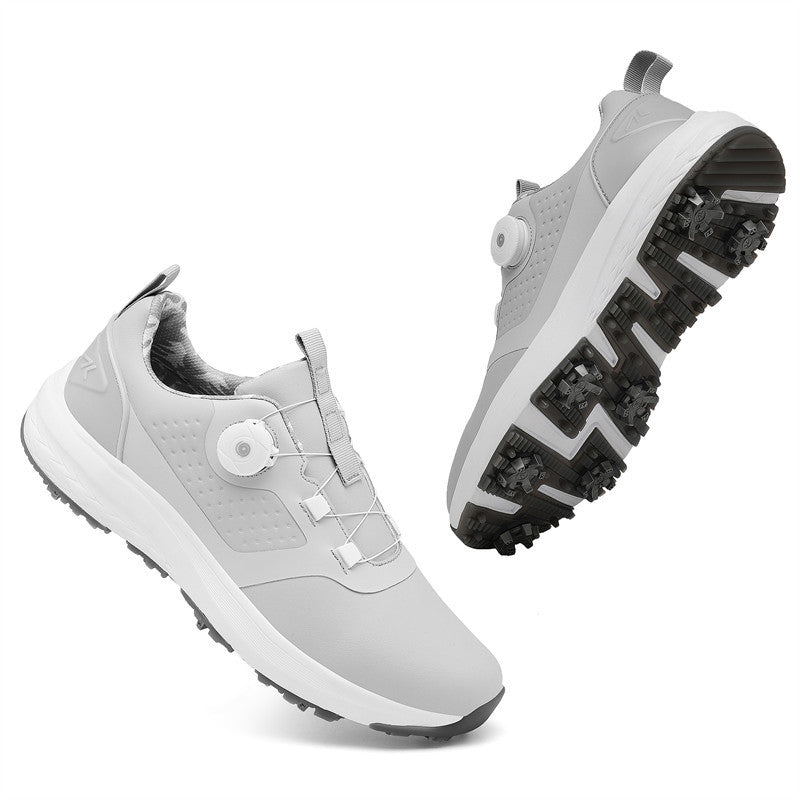 Waterproof Couple Golf Spiked Shoes