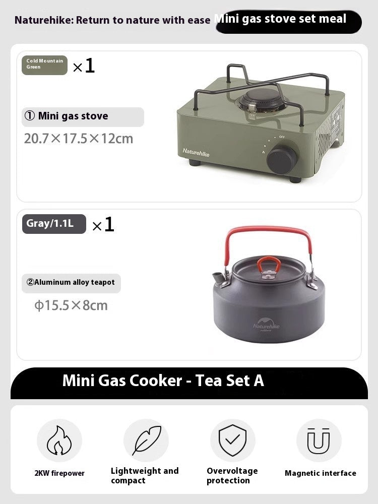 Mini Portable Gas Stove Outdoor Camping Stove