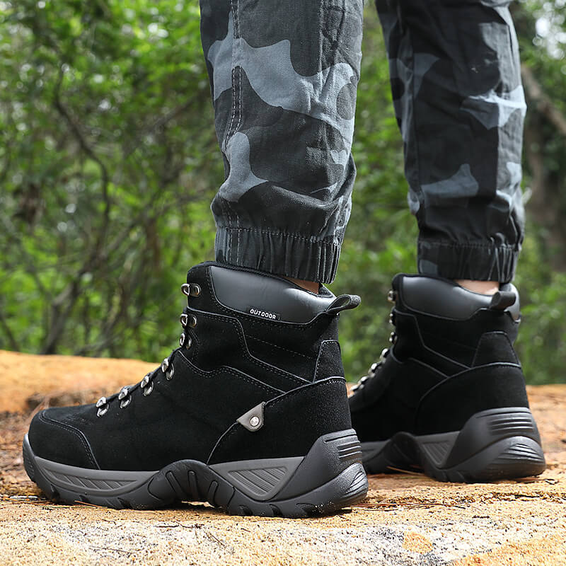 Men's High Top Autumn Winter Plus Size Hiking Boots