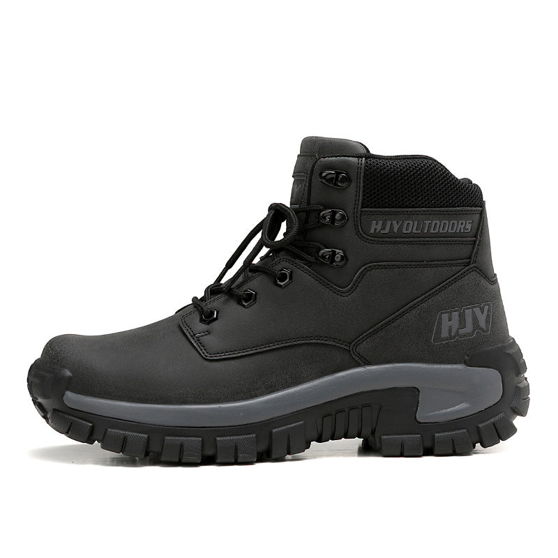 High Top Outdoor Large Size Hiking Training Shoes