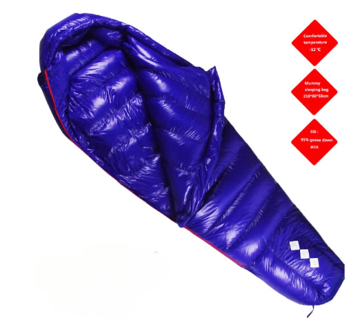 Thickened Portable Goose Down Camping Sleeping Bag